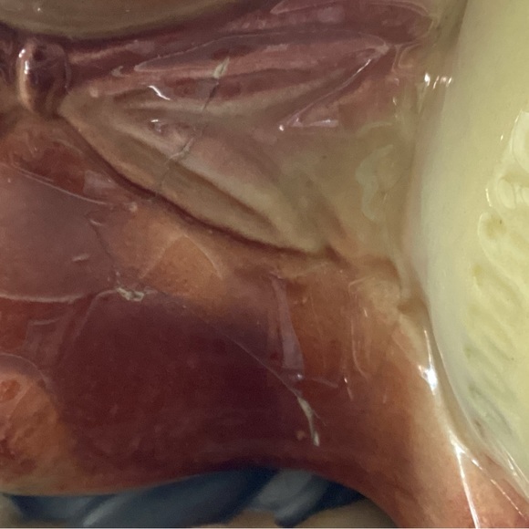 Shawnee Vtg Ceramic NurseryTeddy Bear Baseball Planter - Picture 6 of 7